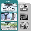 ILKCC Rearview Mirror Phone Holder for Car, 360° Rotating and