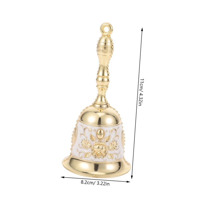 MAGICLULU Retro Hand Bell for Restaurant Service Pet Training and