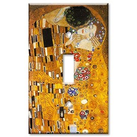 Art Plates - Klimt: The Kiss Switch Plate - Single Toggle