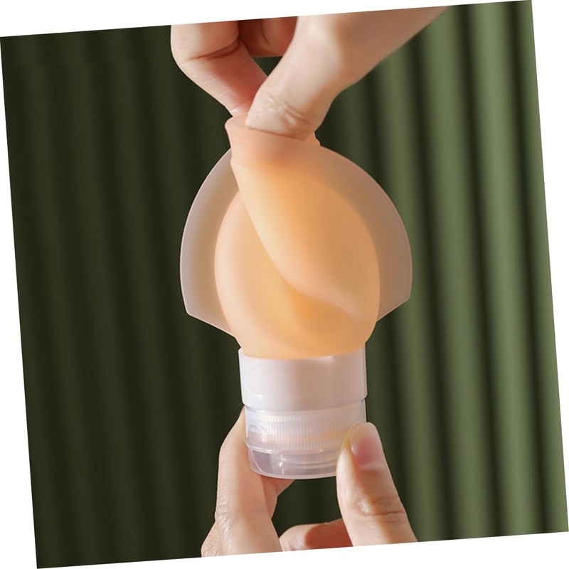 WOONEKY 3pcs Mini Travel Toiletry Bottles 90ml Shampoo Bottle Leakproof