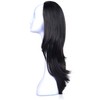 OneDor 22" Semi Curly Hair Women Ladies 3/4 Half Wig