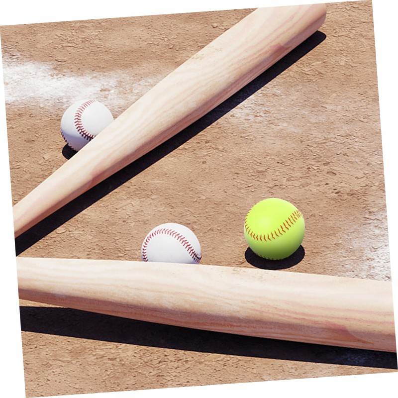 Kisangel Handmade Softball for Baseball Softball Practice Lightweight Outdoor Training