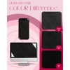 Moresoo Hair Extensions Microlink Human Hair Jet Black Micro Link