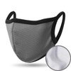 Men Women Soft Face Mask Breathable Reusable Washable Coverings For