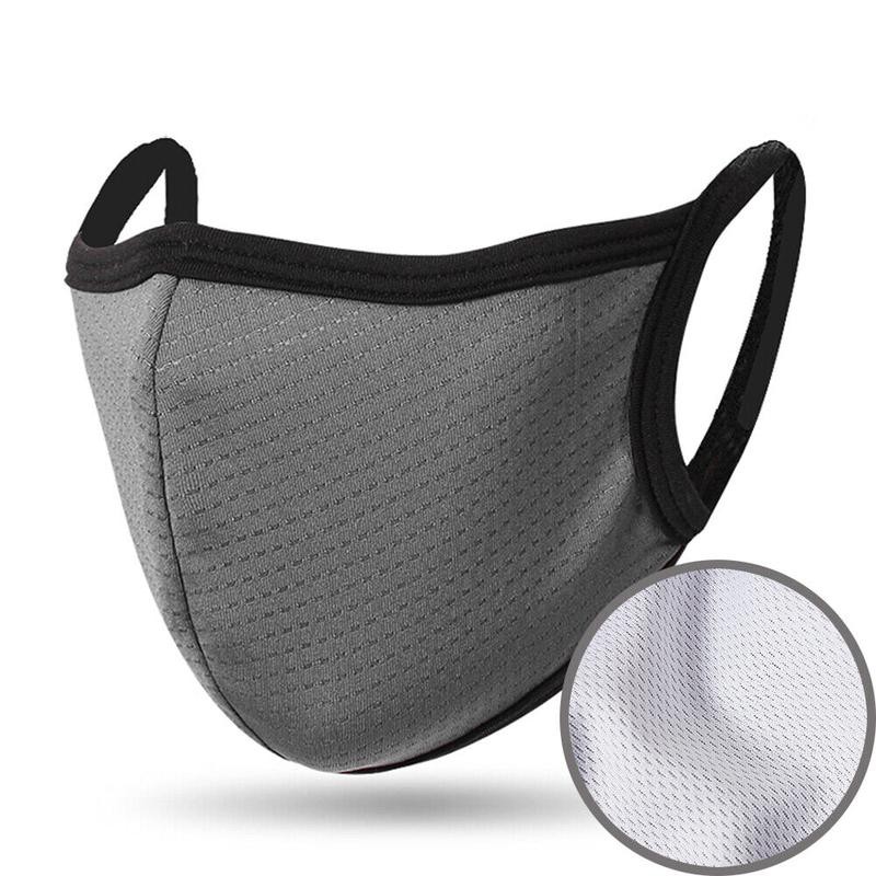 Men Women Soft Face Mask Breathable Reusable Washable Coverings For
