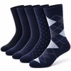 Men’s Dress Socks for Business & Daily Wear – 5-Pair