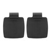 2pcs Wheelchair Footrests Professional Plastic Replacement Wheelchair Footplate Pedal Accessory