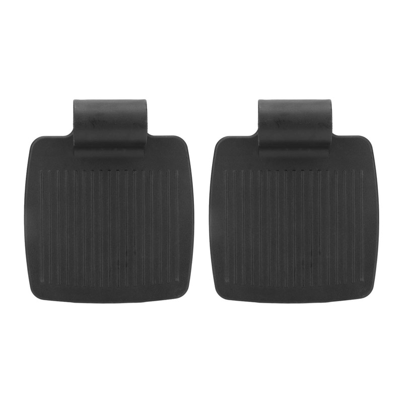 2pcs Wheelchair Footrests Professional Plastic Replacement Wheelchair Footplate Pedal Accessory