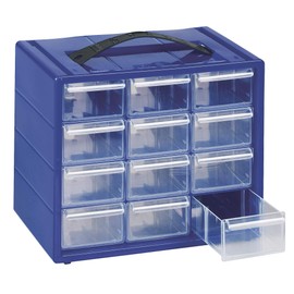 Chest of Drawers 'Espace' Resin Shockproof and Drawers Shatterproof with Stopper. Removable Dividers. Dimensions: WXDXH