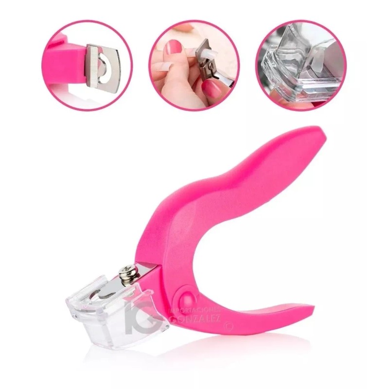 D.X. nail Corta Tip Profesional Para Uñas Postizas Acero Inoxidable