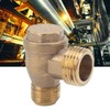 Threaded Check Valve, Compression Resistant Check Valve Prevents Slip 2