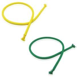 Hsthe Sea 2 Pieces Portable Magic Rope, Magic Rigid Rope,Magic Props Toy, Street Magic Trick Show Party Gadget for Children's Party Magic Trick beginner