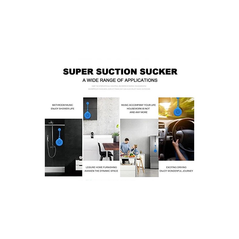 AquaSound Small Bluetooth Speaker Portable Wireless Outdoor Camping Gear Hiking