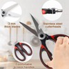 PECULA Kitchen Scissors, 3 kitchen Shears, kitchen scissors for food