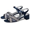 David Tate Women's Holiday Heeled Sandal, Navy, 13