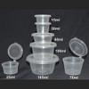 50 Count 2oz 70ml Takeout Containers Leak Resistant PP Containers