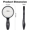 Magnifying Glass with Light, 30x 60x Magnifying Glass for Reading
