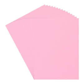 sourcing map 30 Sheets Pink Cardstock 9" x 11", 110gsm Thick Card Stock Printer Paper for Crafts, Invitations, Card Making, Scrapbooking, Drawing