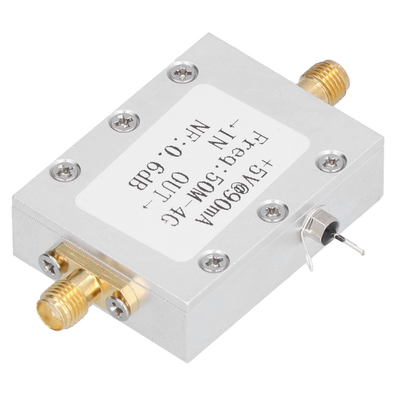 Broadband Amplifier Ultra Low Noise Aluminum Alloy Signal Receiving Booster