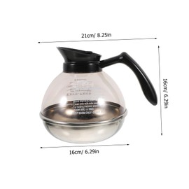 LABRIMP Stainless Kettle with Ergonomic Handle Induction Compatible Camping Coffee Pot for Efficient Brewing Robust Design for Daily Use Capacity for Entertaining