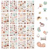 GmwyCzV Pack of 4 Baby Album Stickers, Scrapbook Accessories, Baby