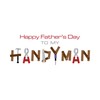 CafePress Happy Father's Day to My Handyman Sticker Rectangle Bumper