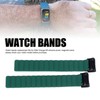 2pcs Watch Bands Professional Silicone Strap Strong Magnetic Snap Replacement