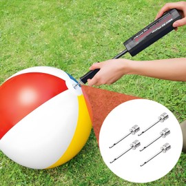 Kzouenzu Pack of 30 Needles for Inflating Balls, Ball Pumps, Inflation Needles, Stainless Steel Air Pump Needles for Basketball, Volleyball, Football, Sports Balls