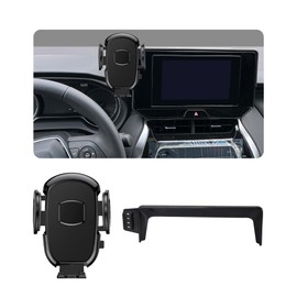 DJXCAR Car Phone Holder Fits for Toyota Venza XU80 LE XLE 2021-2023[Only fits for 12.3 inch Screen],Car Phone Mount Snugly fit dashboaed, Fits for 4.7-7 inch Phones,360° Rotation, Easy to Install