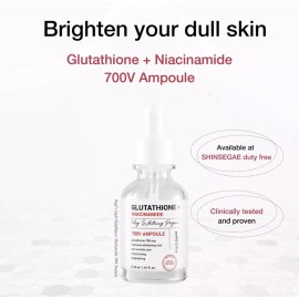 Angel’s Liquid 7 Day Whitening Program Glutathione 700 V-ampoule 30ml K-Beauty