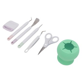 Juego de Herramientas Básicas para Maker, Juego de Herramientas de Deshierbe de Vinilo Artesanal de 6 Piezas para Proyectos de Arte, álbumes de Recortes Y Bricolaje(3)
