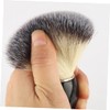 BIUDECO 2Pcs Portable Men Shaving Brush Soft Hair Foaming Brush