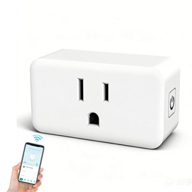Smart Plug Home Wi-Fi Outlet: Smart Home Compatible with Alexa Echo Google Home & IFTTT No Hub Required Remote Control 16A UL Certified for Devices Scheduling & Family Safety