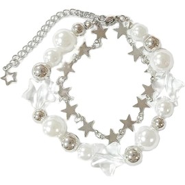 COLORFUL BLING Y2k Bracelets Grunge Star Accessories Y2k Aesthetic Bracelet for Women Punk Jewelry Gift