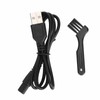 Men Electric Beard Trimmer Efficient Portable USB Charging Foil Head