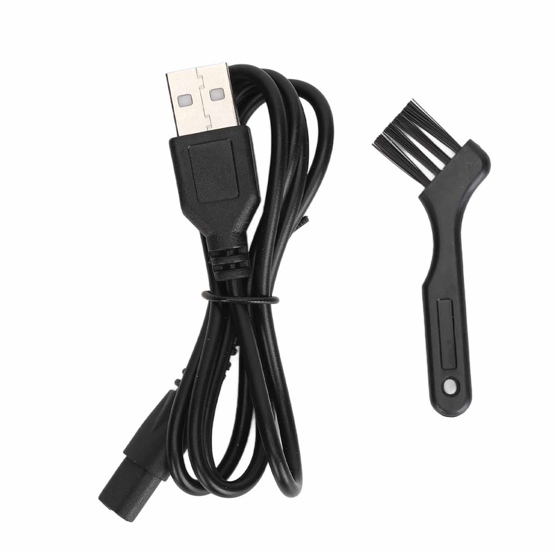 Men Electric Beard Trimmer Efficient Portable USB Charging Foil Head