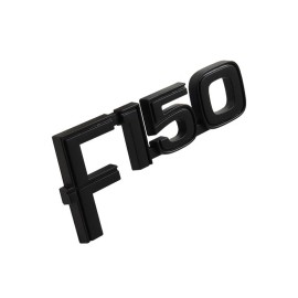Dennis Carpenter Ind Front Fender Emblem Black F-150 1982-86 Ford Truck E2TZ-16720-CBK