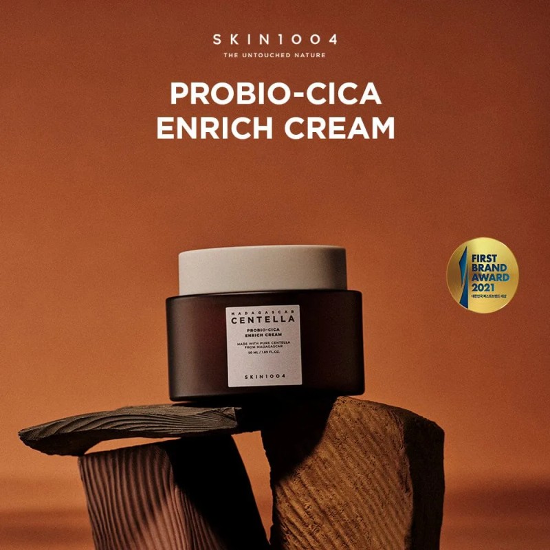 Skin1004 Madagascar Probio-cica Ampoule Y Enrich Cream Set
