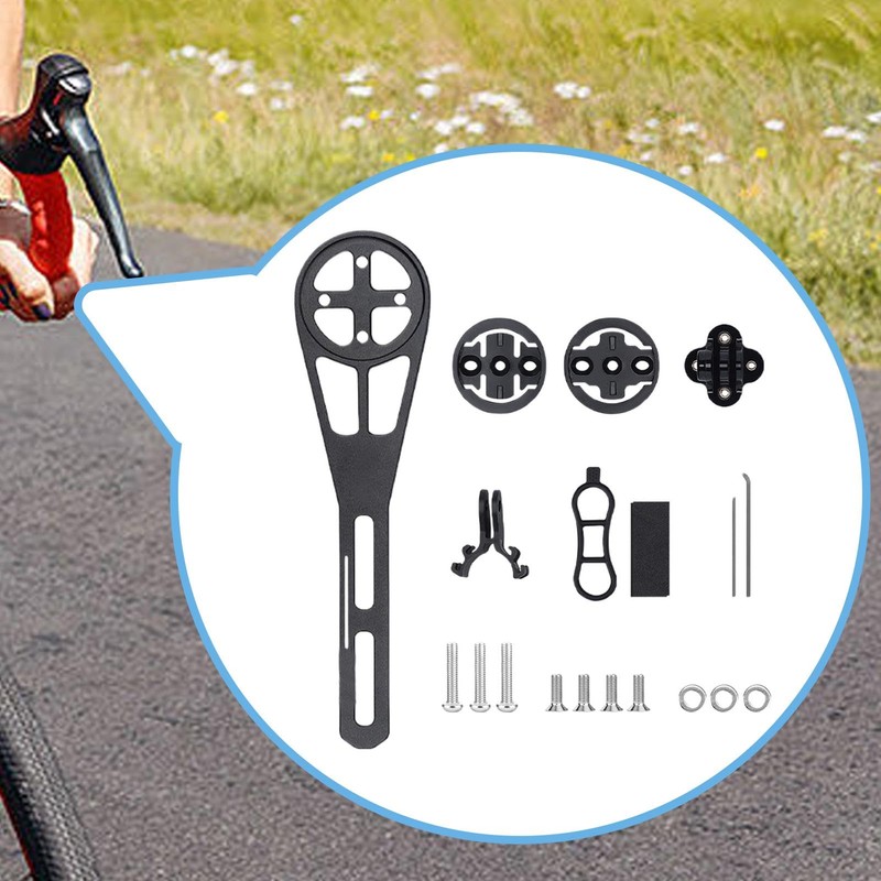 Cycling Computer Stand | Aluminum Alloy Cycling Front Computer Stand