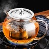 PARACITY Glass Teapot Stovetop 34OZ/1000ml, Tea pot with Removable 18/8