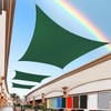 Royal Shade 8' x 18' Green Rectangle Square Sun Shade