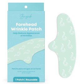 Forehead Wrinkle Patches Reusable | Non-Invasive Wrinkle Treatment for Fine Lines | Works with Face Lift Tape and Eye Patch Kits | Long-Lasting, Gentle Skin Care Solution | Includes Storage Tin