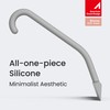 dancemoon JustHang Shower Squeegee for Glass Doors, All-One-Piece Silicone with