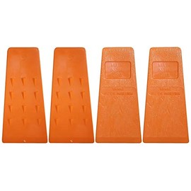 Timber Savage 5.5 Inch Felling Wedge Chain Saw Logging Supplies Set of 4