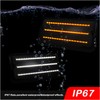 KEEGTBOX Smoked Lens Switchback White DRL Amber Sequential Flash Turn