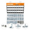 322 Pieces Hex Standoffs Spacers and Screws Assortment Kit,M3M4M5 Carbon