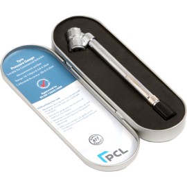 PCL TPG4H17 Tyre Pressure Gauge 10-120Psi and 0.8-8.2 Bar Professional Range