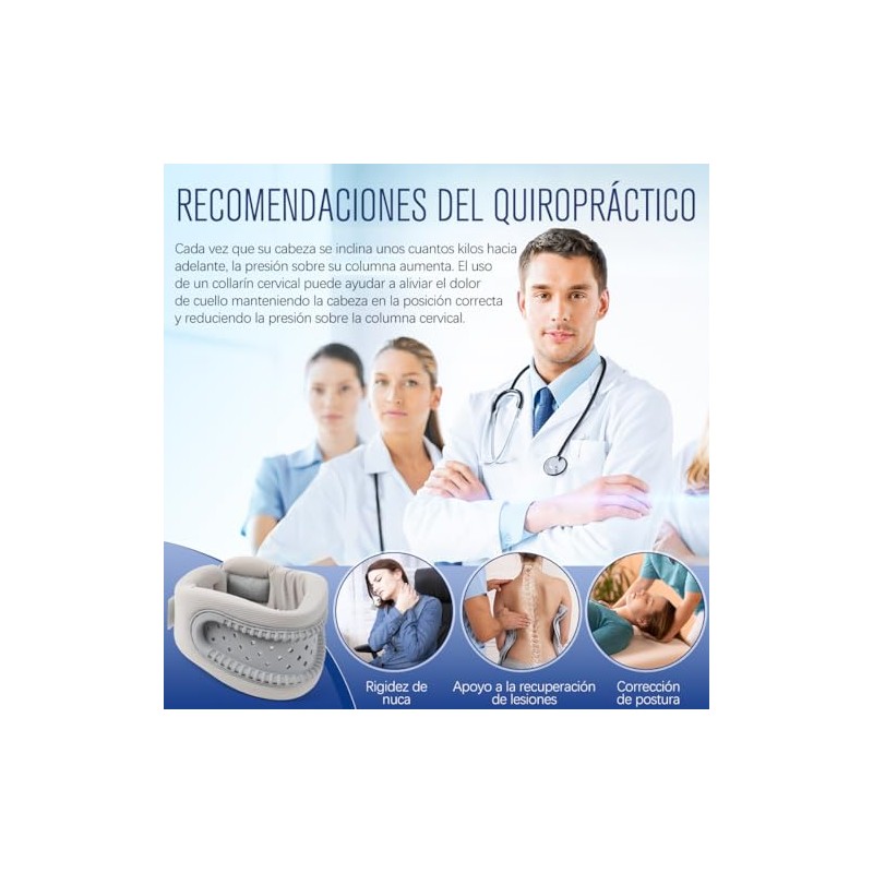Soporte Para El Cuello, Cervicorrect Collarín Ajustable