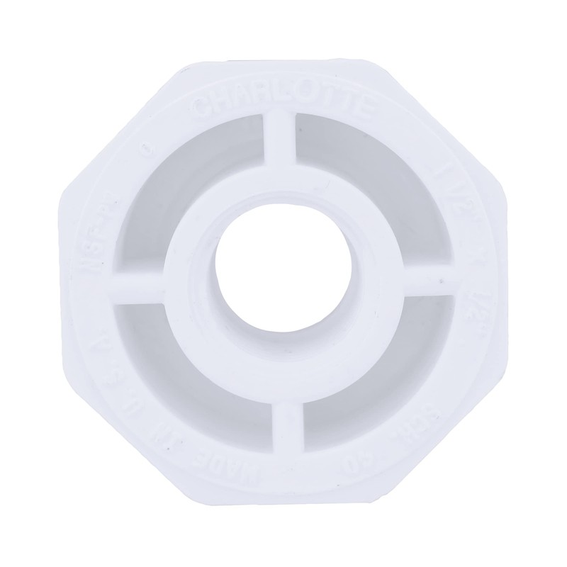 CHARLOTTE PIPE 1 1/2 x 1/2 SCH 40 RED BUSHING