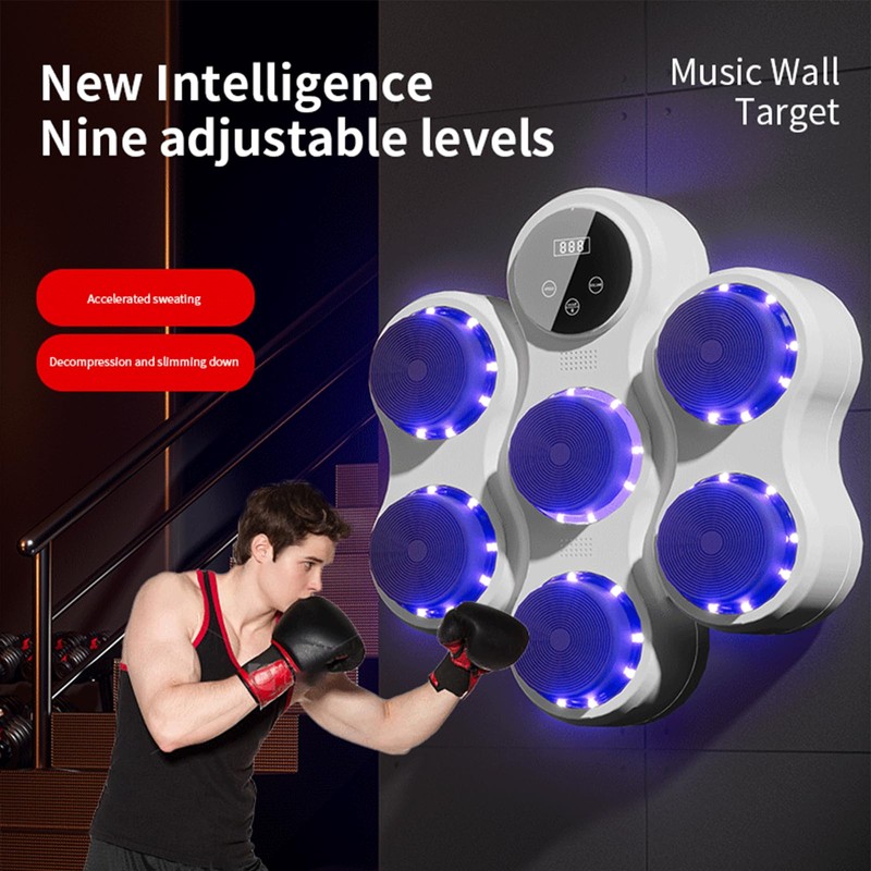 Leukate Smart Music Boxing Machine for Adults & Kids -
